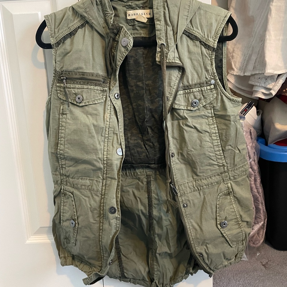 Anthropologie cargo vest